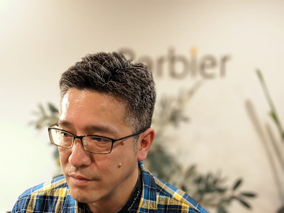 直毛におすすめ/ビジネスショート/パーマスタイル