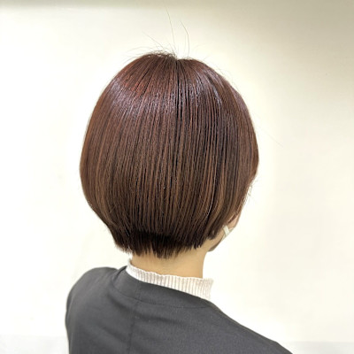 大人マッシュショートスタイル