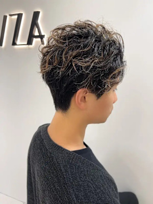 ワイルド過ぎないパーマスタイル