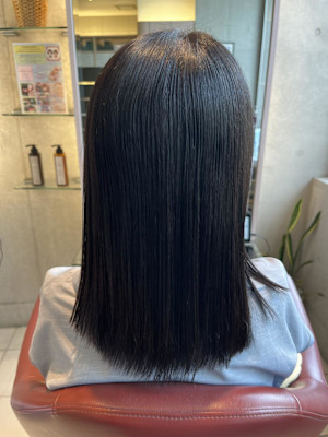 髪質改善ストレート