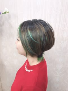 【ボブ】イルミナカラー＋イルミナカラー＋T