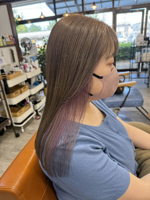 大人かわいい / インナーカラー