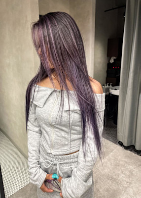 ★ダークバイオレット×ブルーベリーバイオレット★