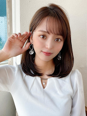 30代/40代/小顔/前髪/イメチェン/ショートボブ