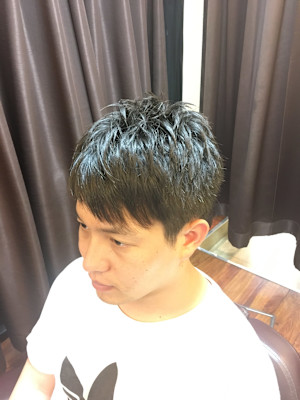 爽やかメンズショート