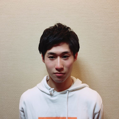 爽やかアップバング