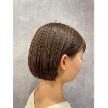 大人女子×ミニボブ