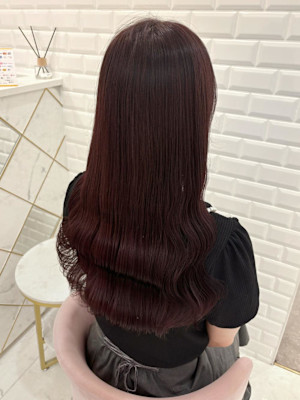 ブリーチなしラベンダーピンク＊まゆ