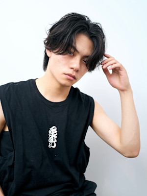 重ためセンターパート