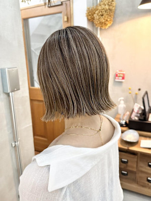 切りっぱなし×ハイライト