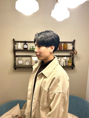 ナチュラルセンターパート