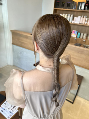 お呼ばれアレンジ