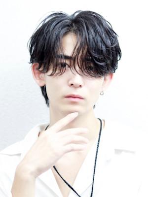 毛流れシースルー