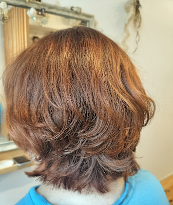 ハイトーン透明感オレンジ