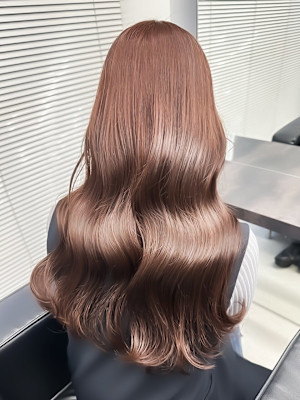 20代30代大人可愛い髪質改善ヘルシースタイル韓国ヘア透明感