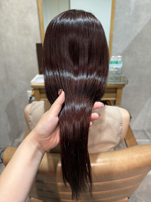 髪質改善ストレート