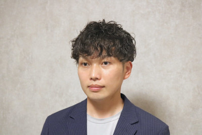 マッシュショート×パーマ