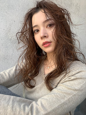 やんわりブラウンベージュ【高田馬場　lok】