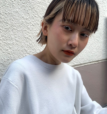 ボブとインナーハイライト【高田馬場　lok】