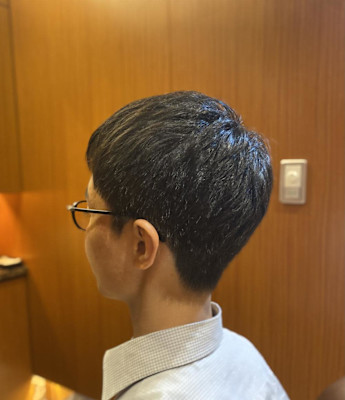 刈り上げないナチュラルショート