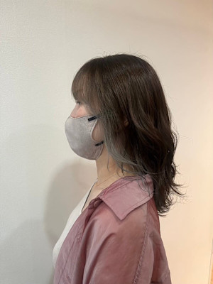 シルバインナー×アッシュベージュ