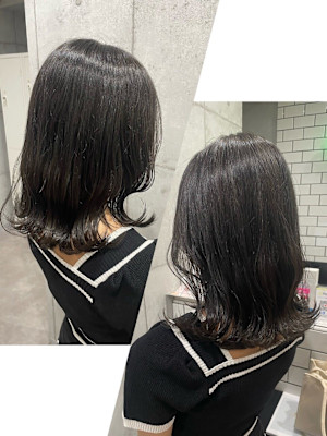 【くびれスタイル】×【透明感カラー】