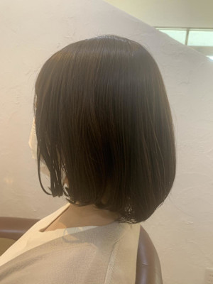 柔らかアッシュcolor×Bob