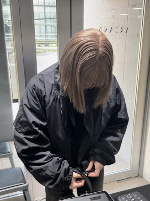 ミルクティーベージュ/ミルクティーアッシュ/ハイトーン