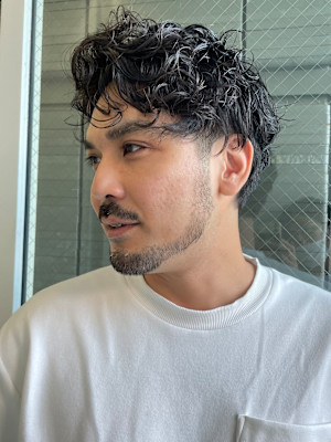 大人ショートパーマ