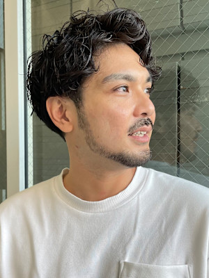 大人ショートパーマ