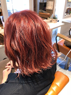 クリアレッドカラー