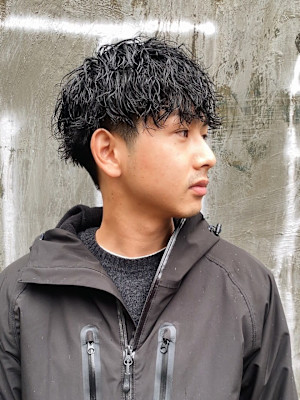 マッシュツイストスパイラルパーマ/keshiki 大名 