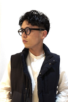 大人フェードスパイラルパーマ/keshiki 大名 KOTA