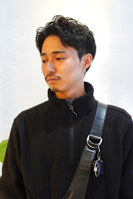 大人スパイラルショートパーマ/keshiki 大名 