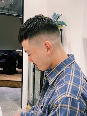 ミドルスキンフェードクロップ/keshiki 大名 