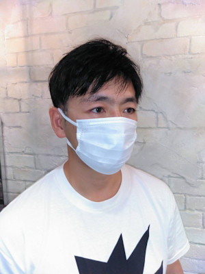 ツーブロックショート