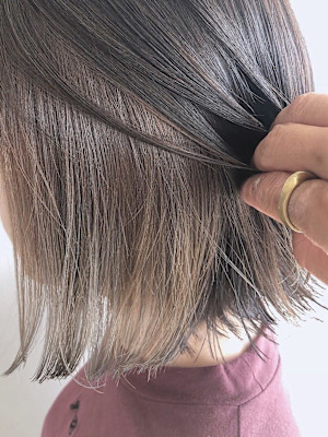 ブリーチインナーカラーボブ/keshiki大名