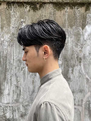 カルマダウンパーマセンターパート/keshiki 大名 