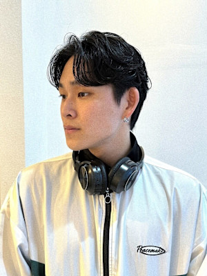 ニュアンスパーマセンターパート/keshiki 大名 