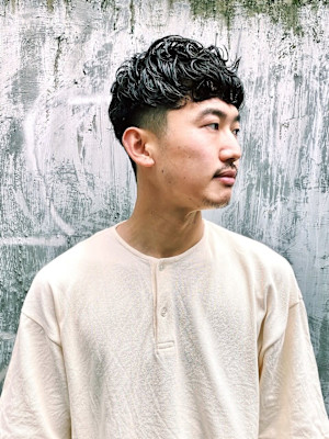 メンズショートニュアンスパーマ/KOTARO