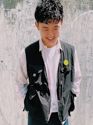 無造作ショートメンズパーマ/keshiki 大名 