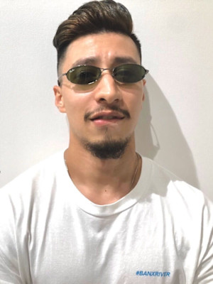 外国人風フェードグレージュ/keshiki 大名