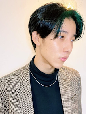 センターパートフェイスフレーミング/keshiki 大名 