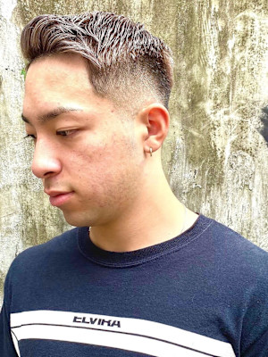 ブリーチハイトーンサイドパートフェード/keshiki 大名