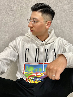 ビジネスツーブロックワイルド七三/keshiki 大名 