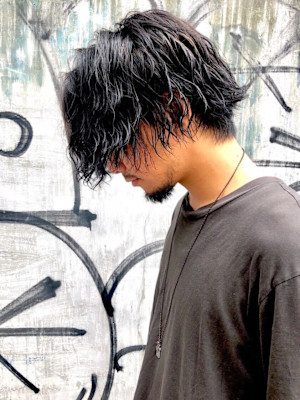 keshiki大名×メンズパーマ×スパイラル