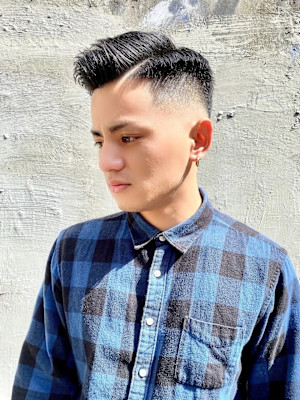 ビジネスローフェードサイドパート七三/keshiki 大名 