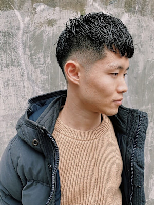 ナチュラルフェードクロップスタイル/keshiki 大名 