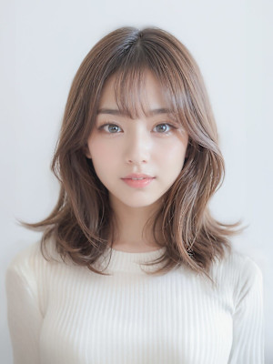 垢抜けミディアムレイヤー