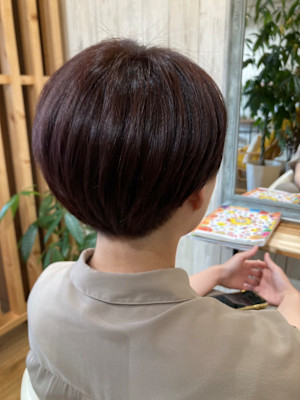 hair and smile sasaboo×ショート